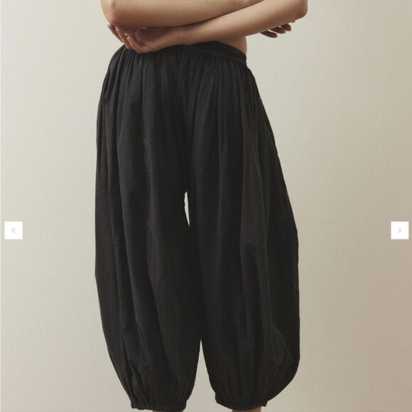 NWT black  Billowy Out From Under balloon pants harem pants size S - Picture 3 of 11